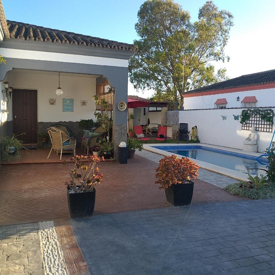 Rojas&Mar Chalet con piscina salina Chiclana de la Frontera Exterior foto